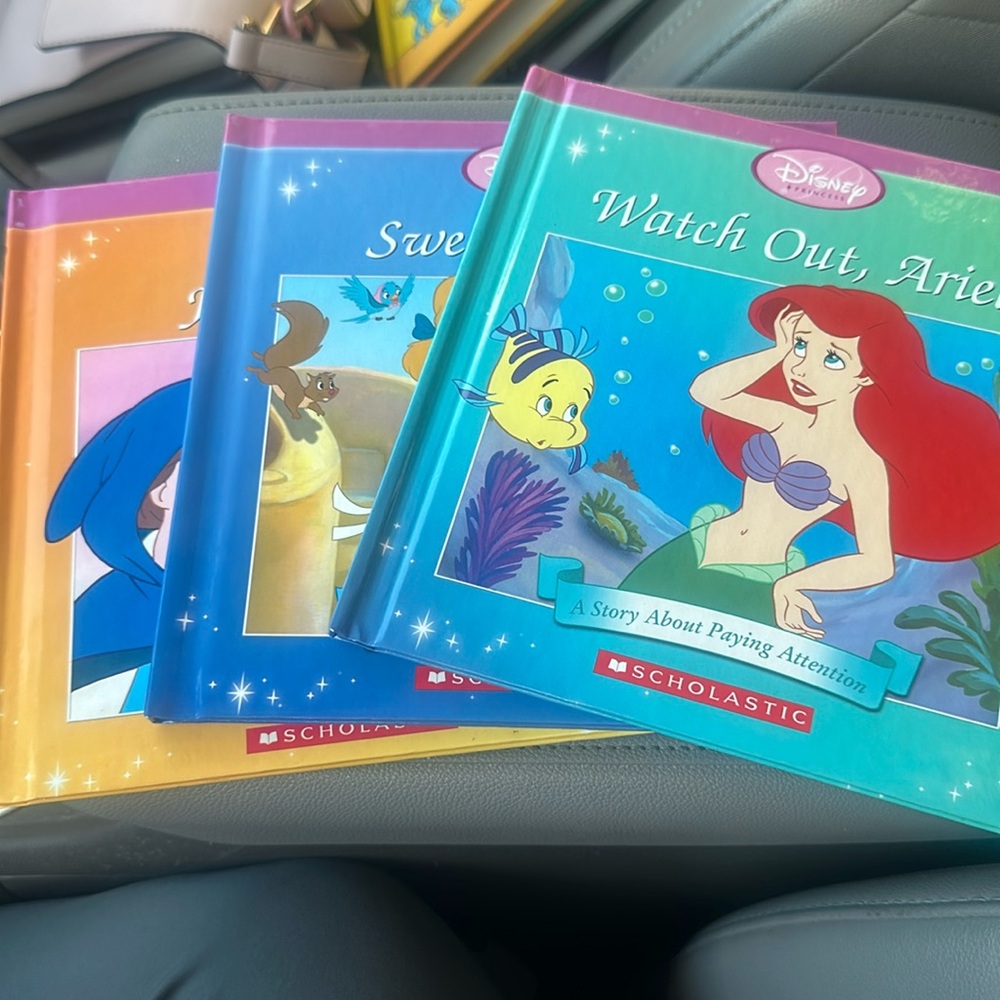 Disney Lot Of 3 Disney Princess Collection